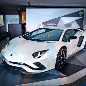 Lamborghini Aventador S launch