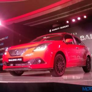 Maruti Suzuki Baleno RS launch