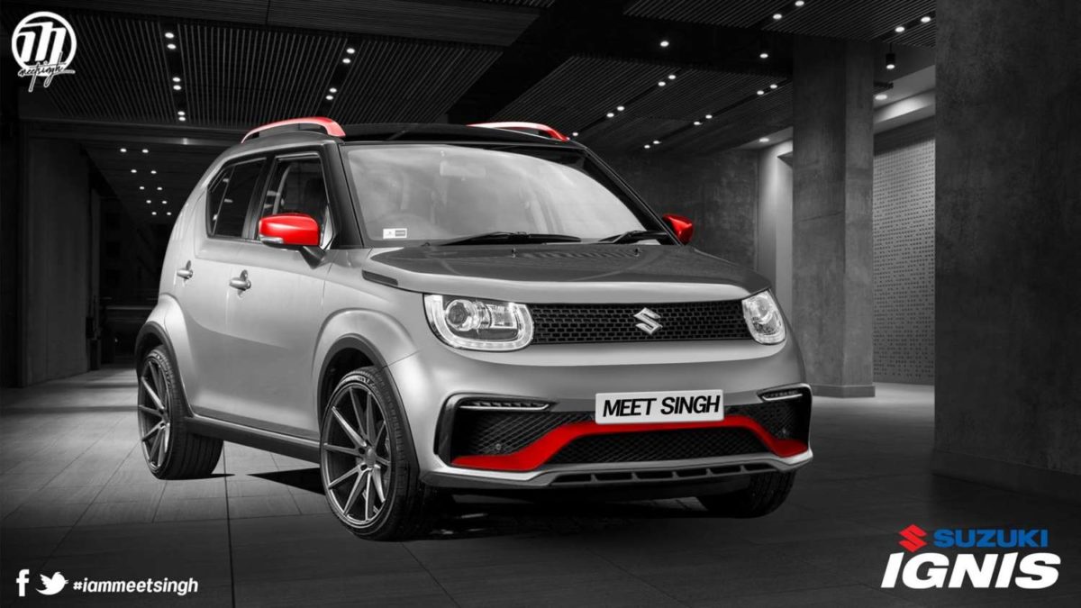 Modified Maruti Suzuki Ignis Render