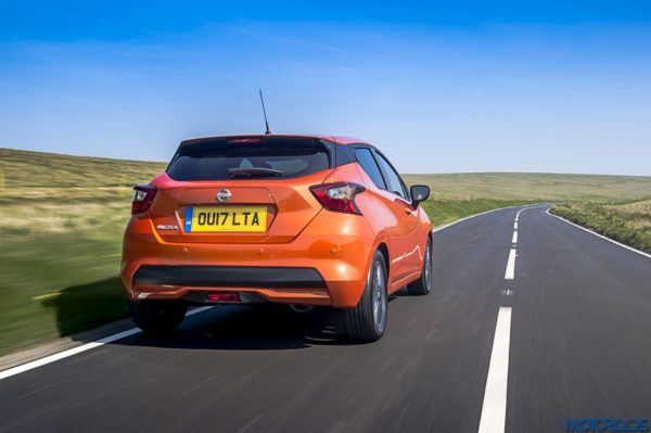 The New Nissan Micra rear