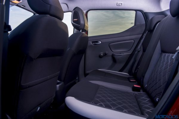 The New Nissan Micra back seats