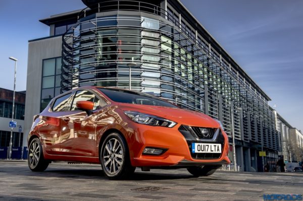 New Nissan Micra headlight