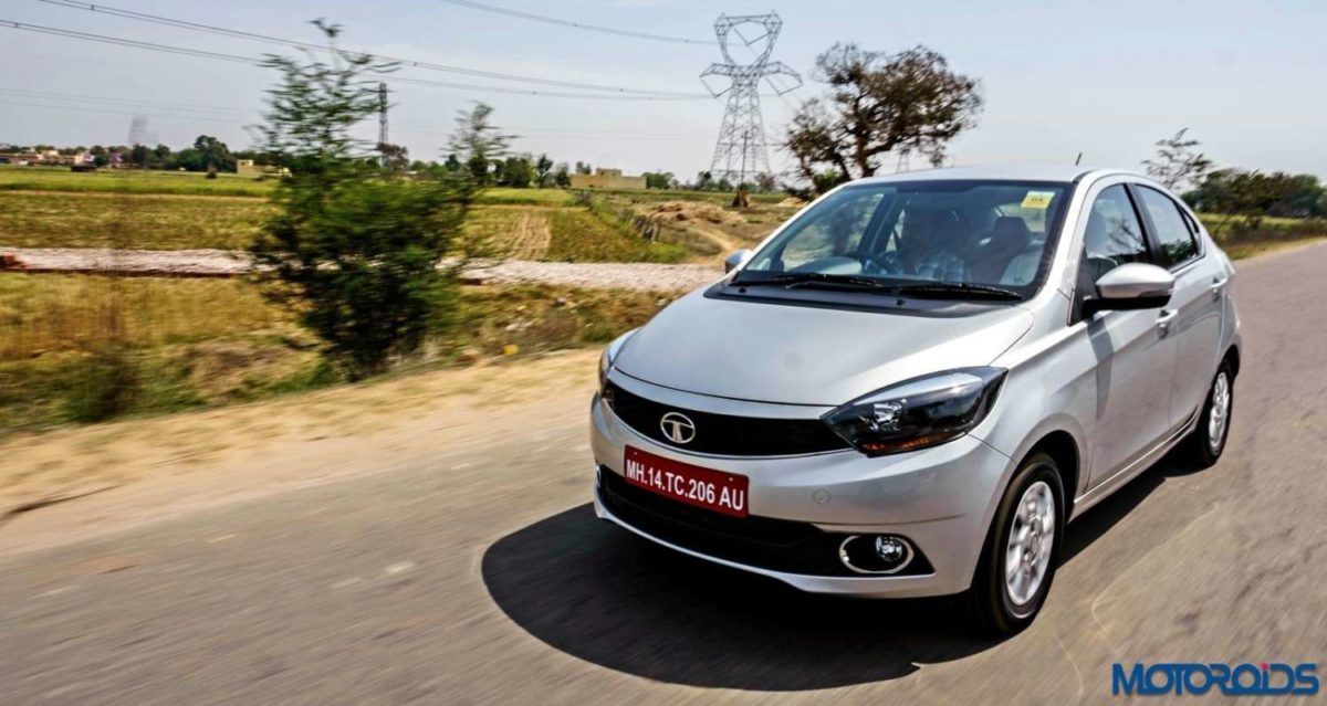 Tata Tigor action shots