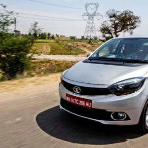 Tata Tigor action shots