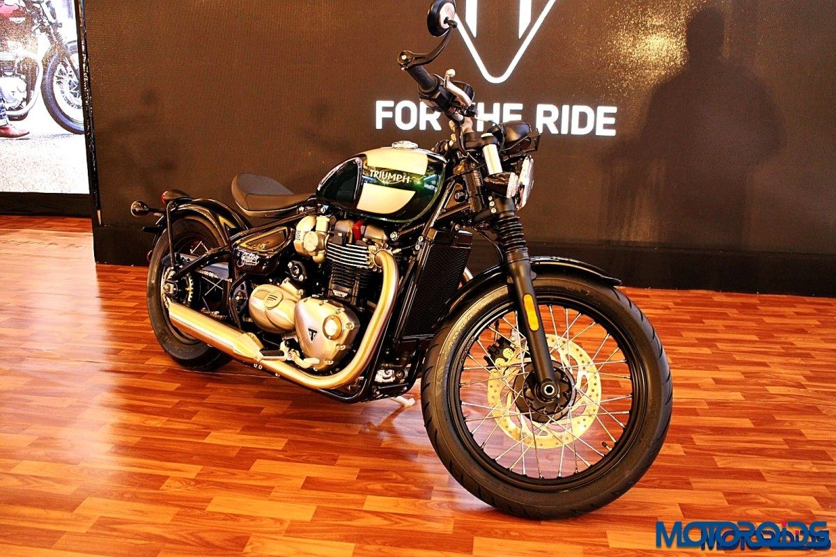 Triumph Bonneville Bobber India Launch