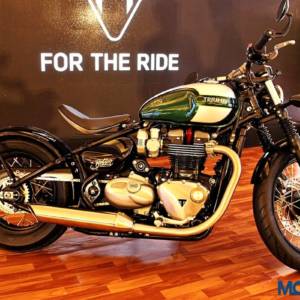 Triumph Bonneville Bobber India Launch