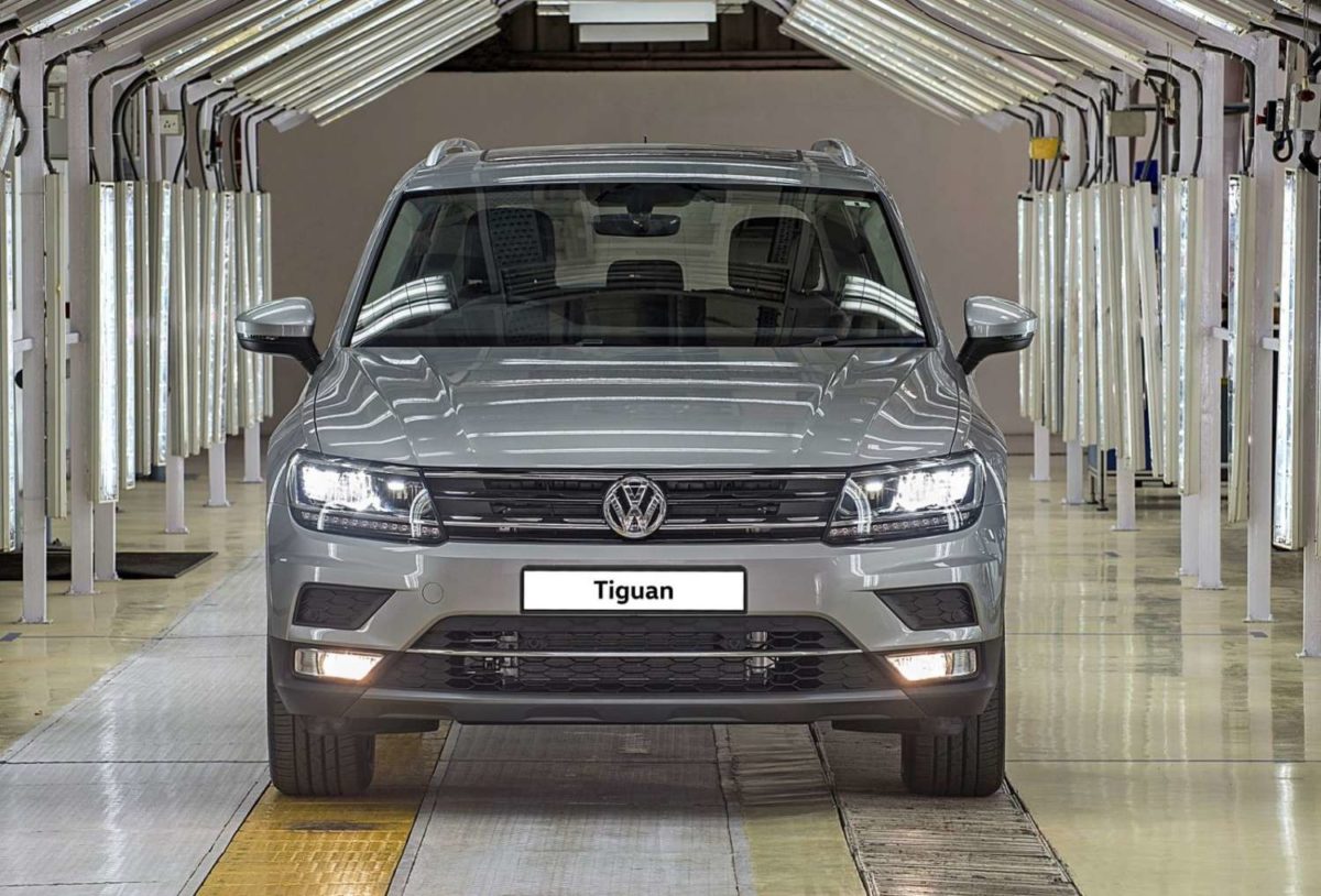 Volkswagen Tiguan production begins in India