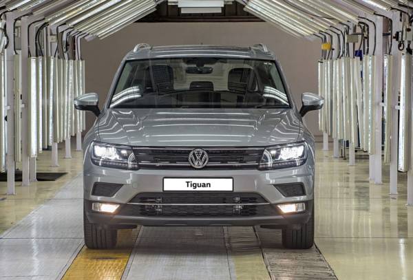 Volkswagen Tiguan front India launch