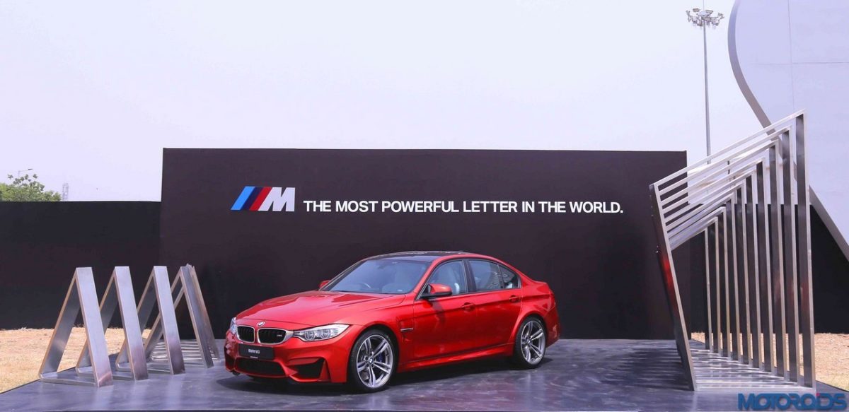 The BMW M at the BMW Experience Tour in Lucknow