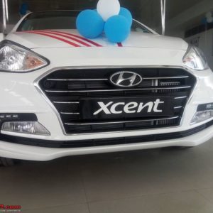 Hyundai Xcent Front