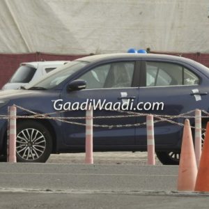 Maruti Swift Dzire blue