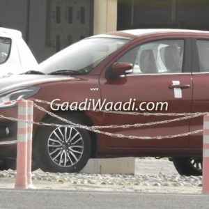 Maruti Swift Dzire red