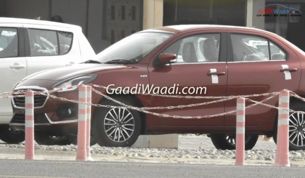 Maruti Swift Dzire red