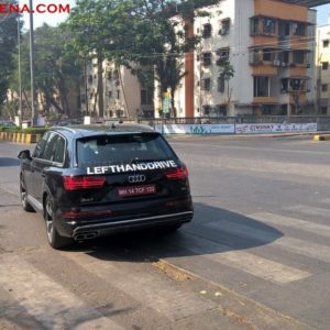 Audi SQ spied testing