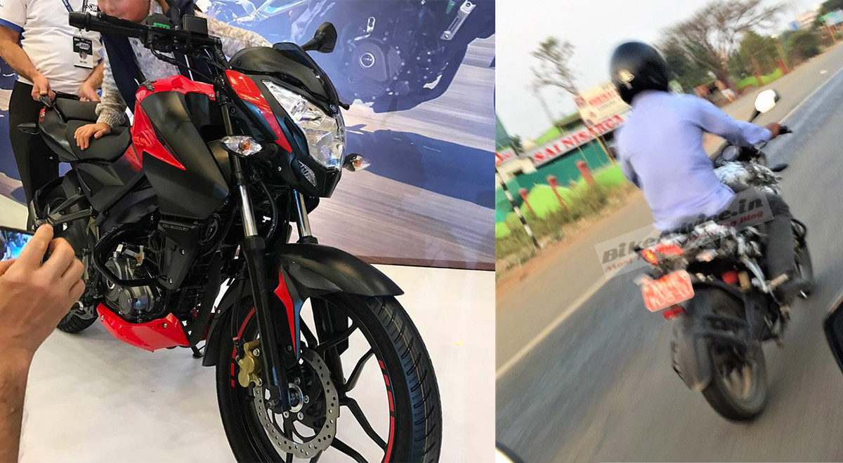 Bajaj Pulsar NS Spied In India Facebook