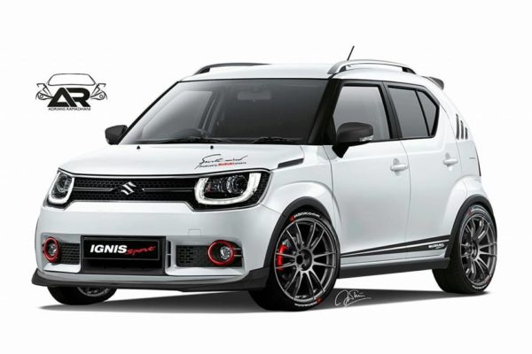 Digitally Rendered Suzuki Ignis Sport