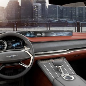 Genesis GV Concept interior
