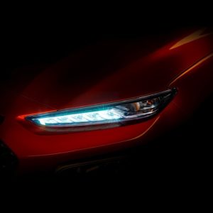 Hyundai Kona Teaser headlight