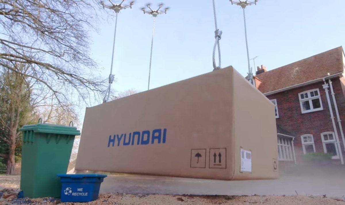 How Hyundai pulled a fast one with this drone delivery video on Fools' day