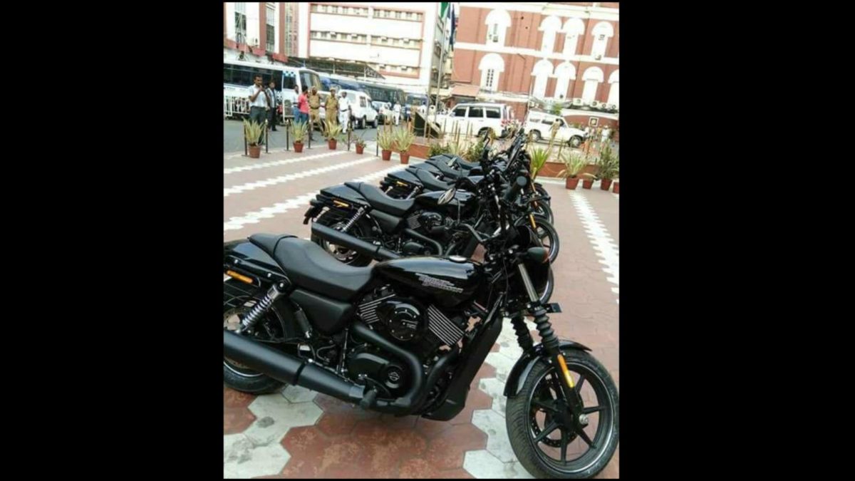 Kolkata Police Harley Davidson