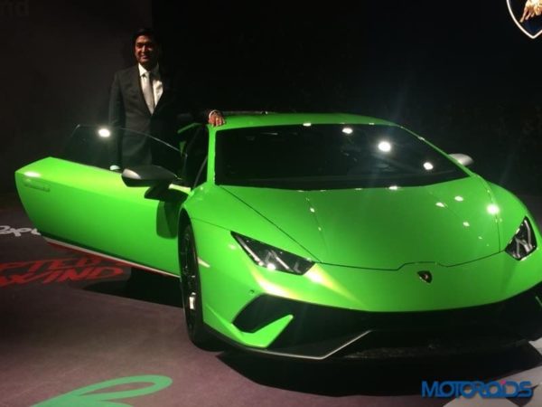 Lamborghini Huracan Performante India Launch