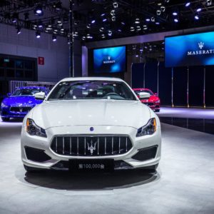 Maserati at Shanghai Auto Show  Quattroporte GranSport no