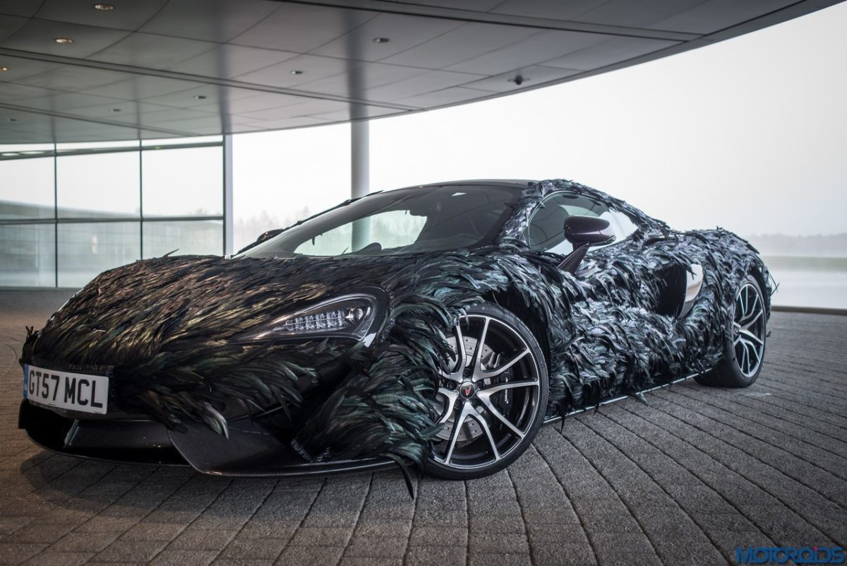 beautiful McLaren Feather Wrap