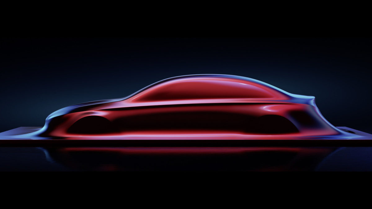 Mercedes Benz A Class Sedan Teaser