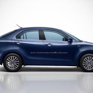 New Maruti Suzuki Dzire Longer Than  Meters Rendering