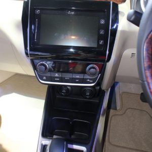 New Maruti Suzuki Dzire center console
