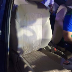 New Maruti Suzuki Dzire front seat