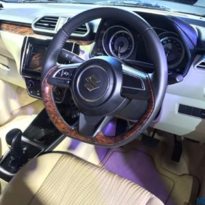 New Maruti Suzuki Dzire interior