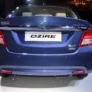 New Maruti Suzuki Dzire rear