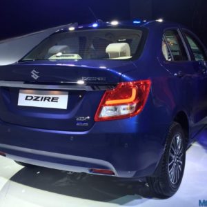New Maruti Suzuki Dzire rear