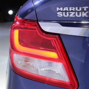 New Maruti Suzuki Dzire tail lamp