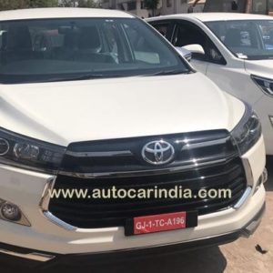 Toyota Innova Crysta Touring Sport White Front