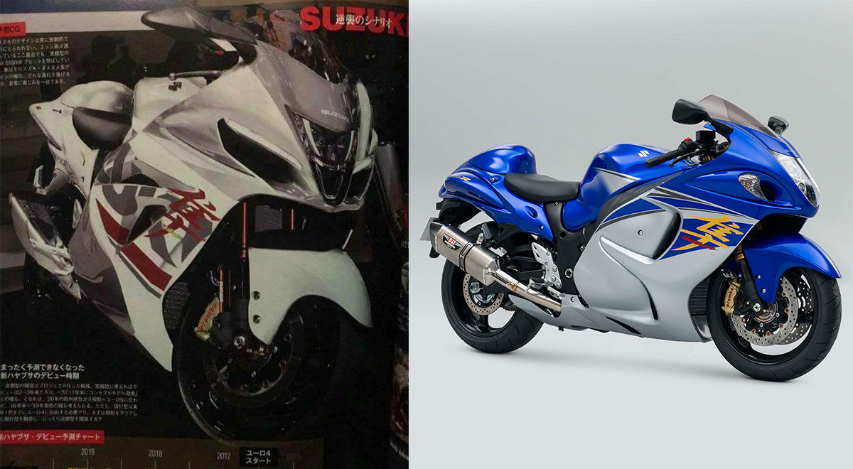 Upcoming Suzuki Hayabusa vs Current Generation Model Feature Image