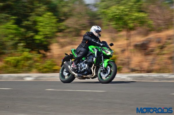 2017 Kawasaki Z900 First Ride Review - Riding Shot - Right Side