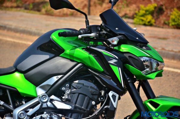 2017 Kawasaki Z900 First Ride Review - Fuel Tank