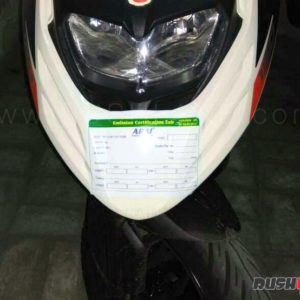 Aprilia SR Spied In India