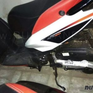 Aprilia SR Spied In India