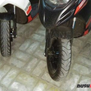 Aprilia SR Spied In India