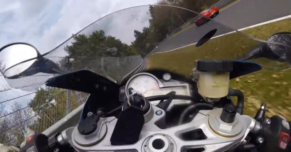 Breathtaking Save By BMW S1000RR Rider After Being Hit By A Car At Over 100 MPH
