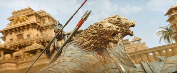 Bhallala Deva's (played by Actor Rana Daggubati) mass-slaughter chariot