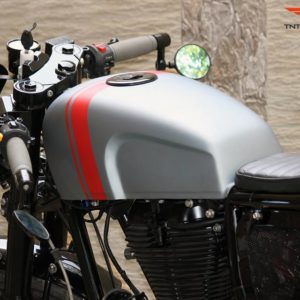 Custom Royal Enfield Continental GT Grey Hound