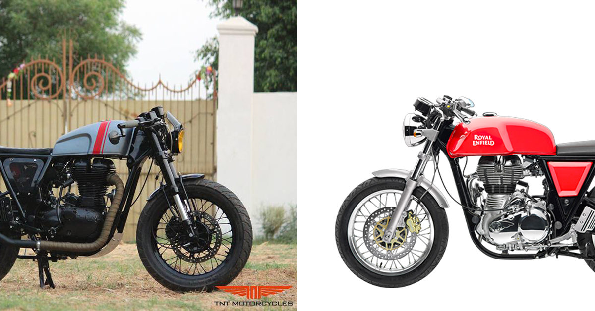 Here's A Tastefully Modified Royal Enfield Continental GT a.k.a. ‘Grey Hound’