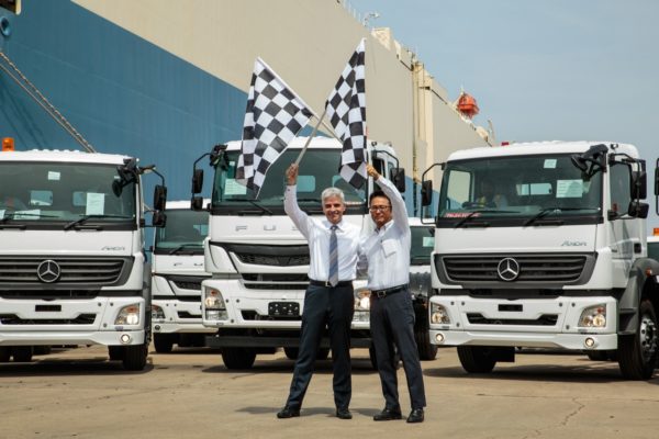 Daimler India Commercial Vehicles (DICV) recently announced the milestone of exporting 10,000 trucks