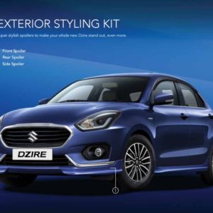 Dzire Accesories Exterior Styling Kit