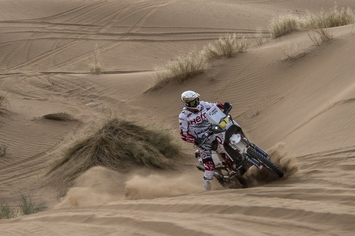 Hero MotoSports Team Rally Afriquia Merzouga Rally Stage  Joaquim Rodrigues