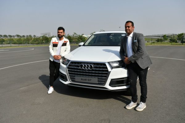 Virat Kohli Welcomes New Audi Q7 45 TDI To His Garage